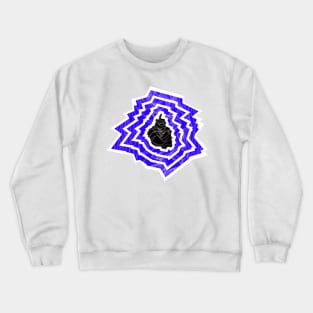 danger city cdmx in mexico city art pattern Crewneck Sweatshirt